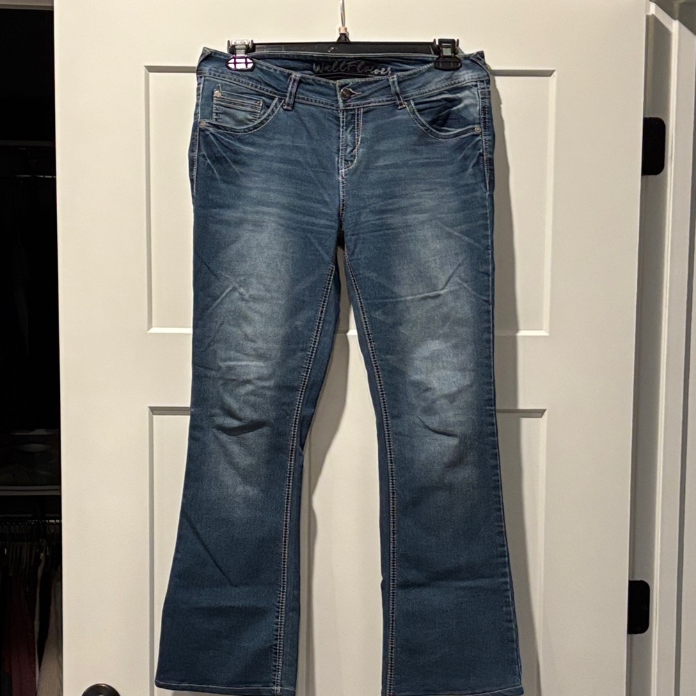 Wildflowers Women's Blue Flare Jeans